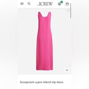 J Crew Hot Pink Dress